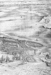 Grande Pianta Prospettica - Venedig, ca. 1500 (rechte Seite)